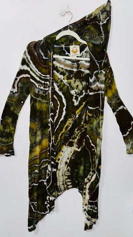 Large/XL  (would fit XL) goddess Robe with hood & POCKETS