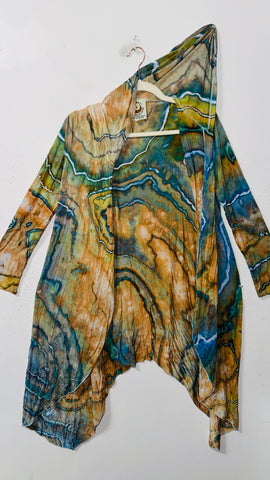 Large/XL  (would fit XL) goddess Robe with hood & POCKETS