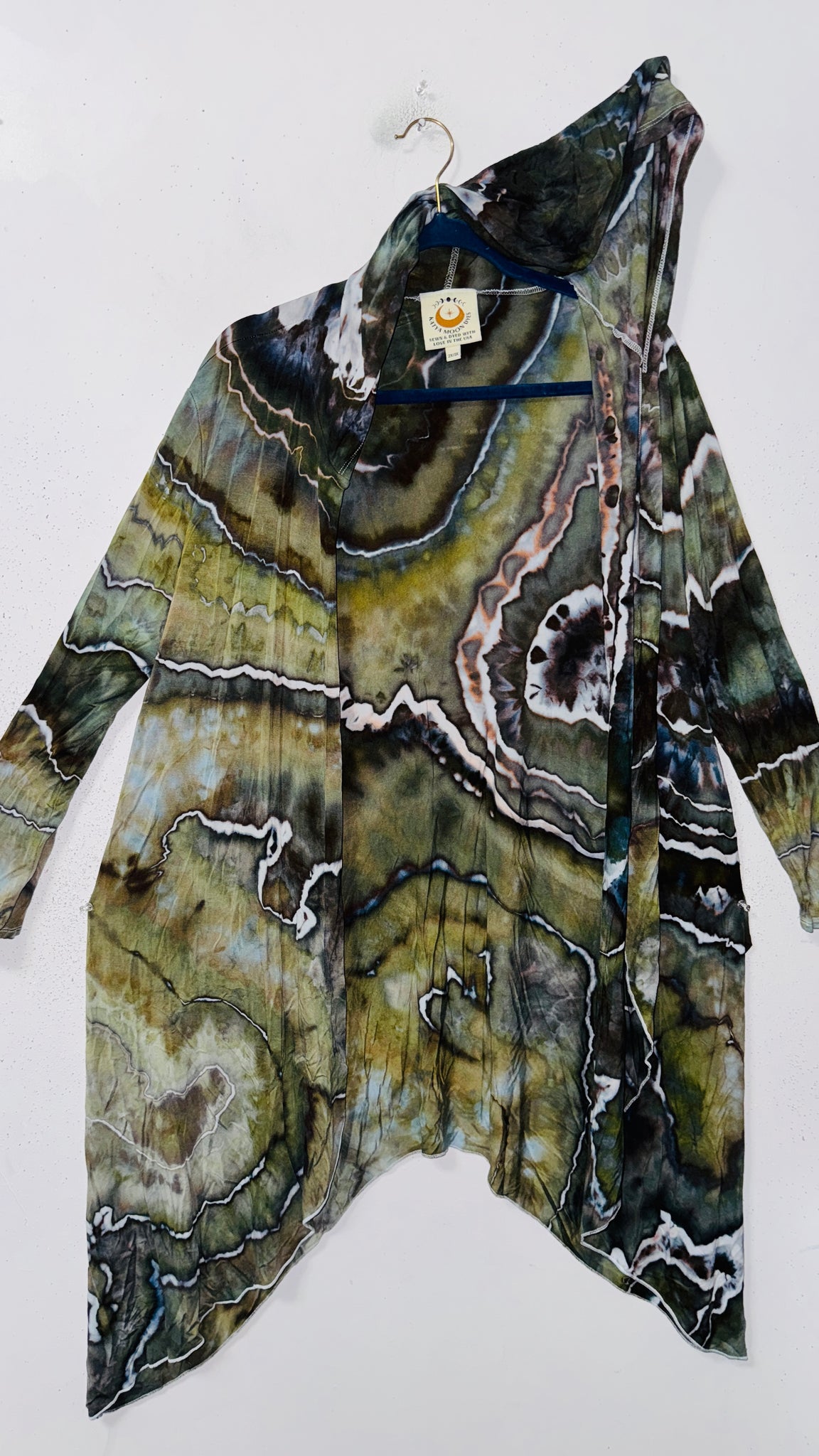 2XL/3XL  (would fit 4XL) Goddess Robe with hood & POCKETS