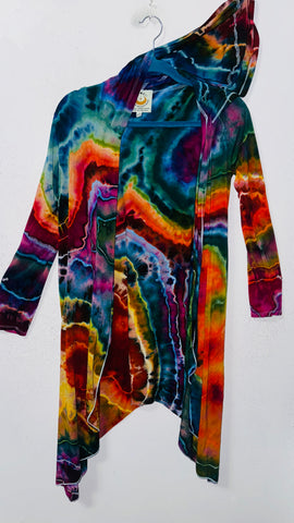 Small/Medium (would fit large) goddess Robe with hood & POCKETS