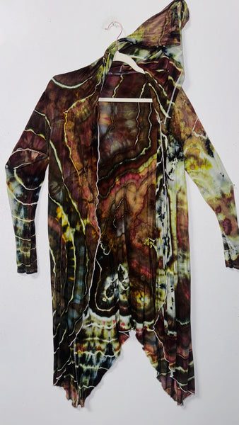 Large/XL  (would fit XL) goddess Robe with hood & POCKETS