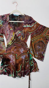 31" Small/Medium ( could fit large) High Vibration Wrap MINI Dress