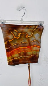 Medium lace up tube top