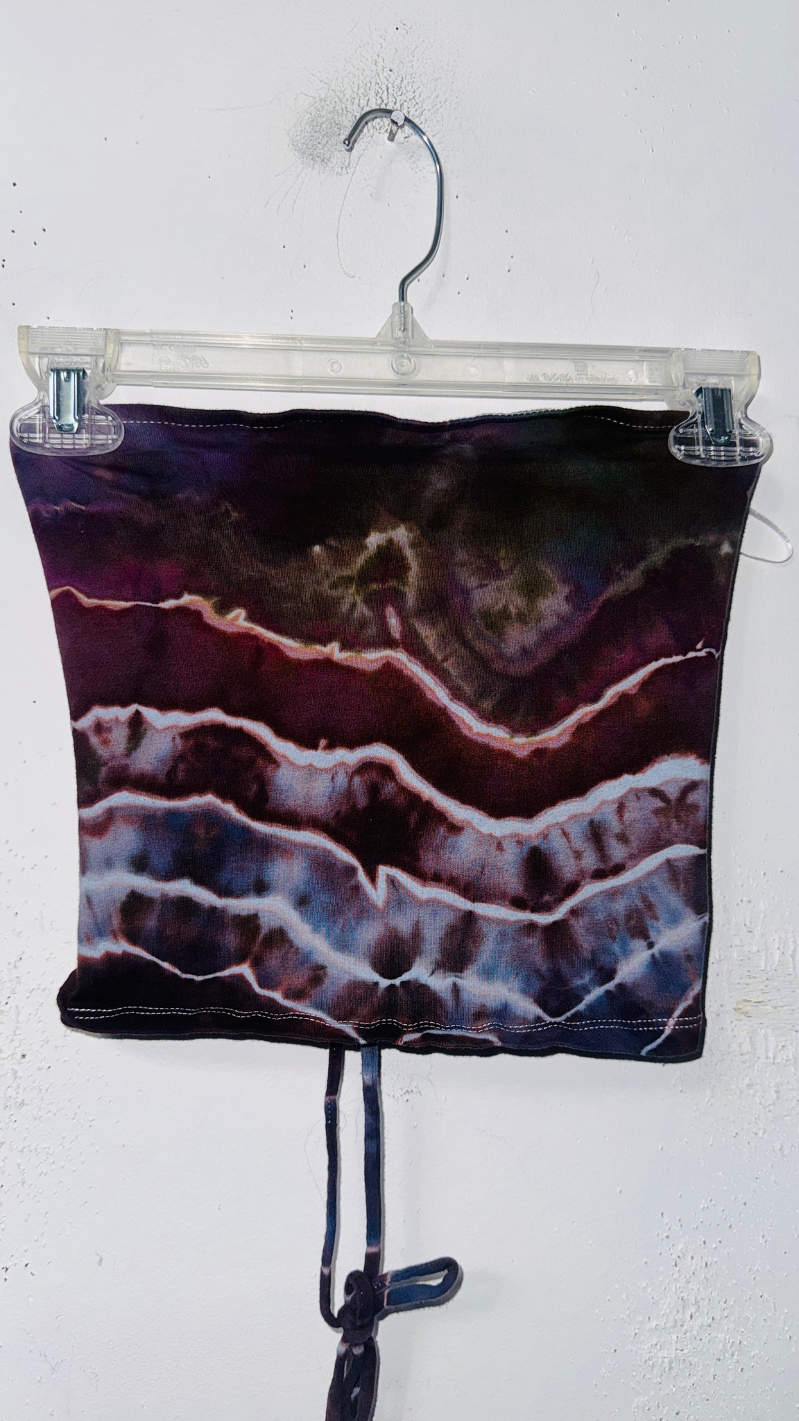 Medium lace up tube top