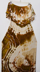 Large Grace Off shoulder Maxi Dress