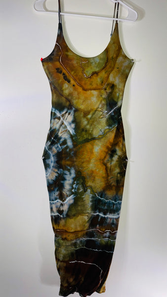 Large Vixen Maxi dress New Slit Version