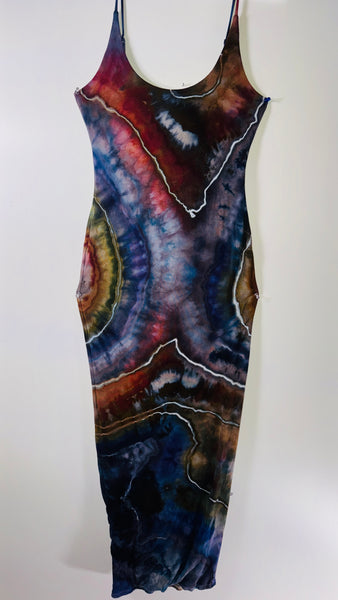 Large Vixen Maxi dress New Slit Version