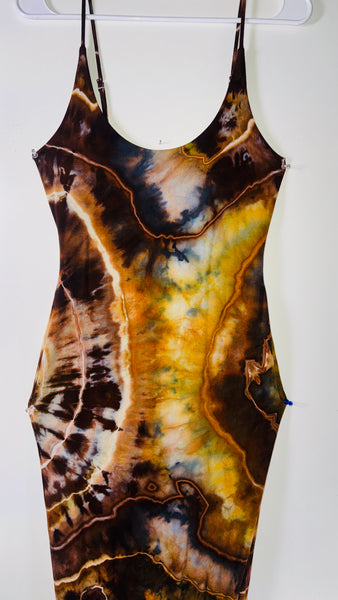 Large Vixen Maxi dress New Slit Version