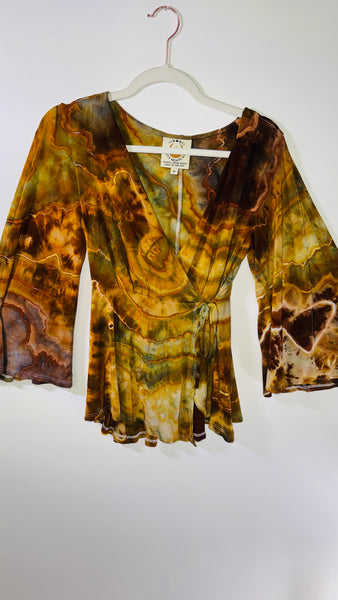 Woodstock Wrap Top Medium