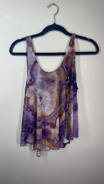 Large in the flow tank top (could fit xl too