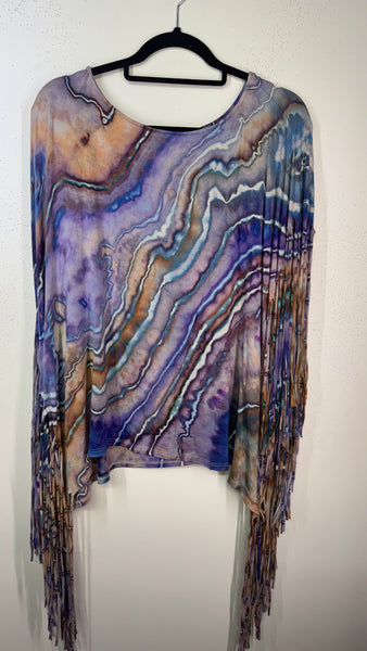Small (but fits up to 3x) Janis Fringe Tunic