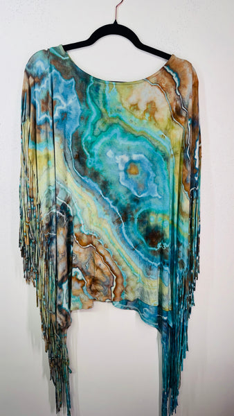 Large (but fits up to 4x) Janis Fringe Tunic