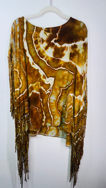 Large (but fits up to 4x) Janis Fringe Tunic