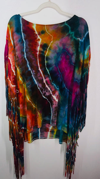 XL (but fits up to 5x) Janis Fringe Tunic