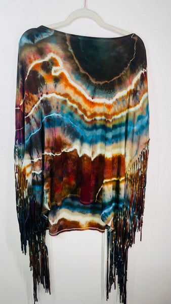 XL (but fits up to 5x) Janis Fringe Tunic