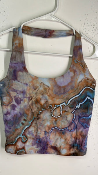 Large halter crop top