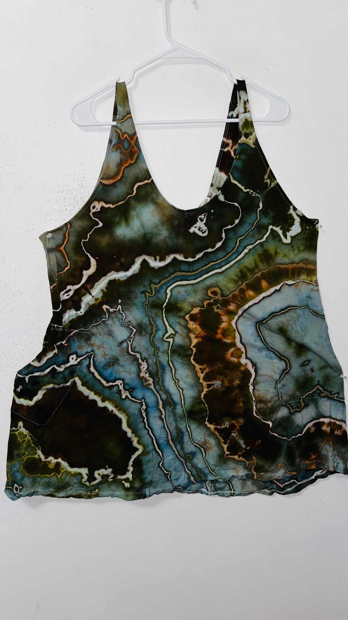 L/XL (will fit a 1x&2x too!) Camping Pocket Dress