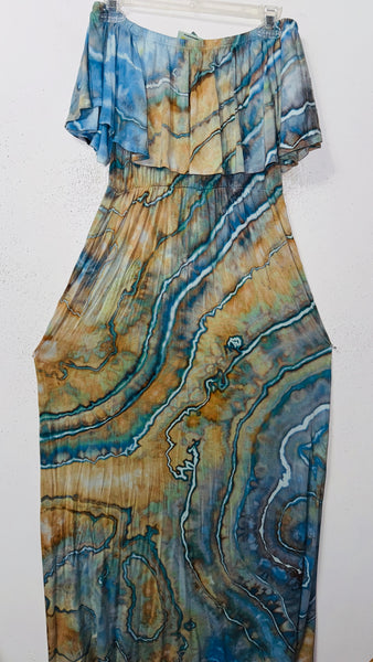 XL Grace Off shoulder Maxi Dress