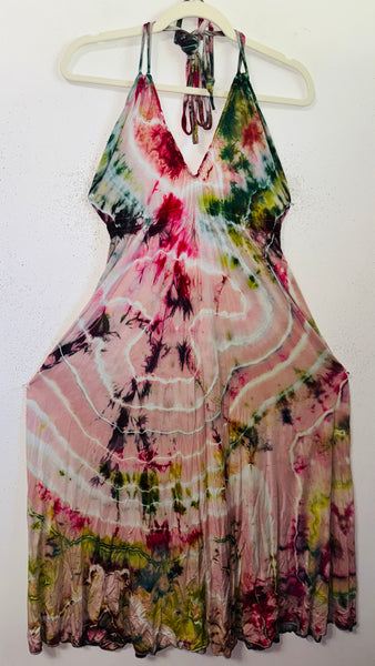 One Size fits up to 1XL Halter dress discounted please read