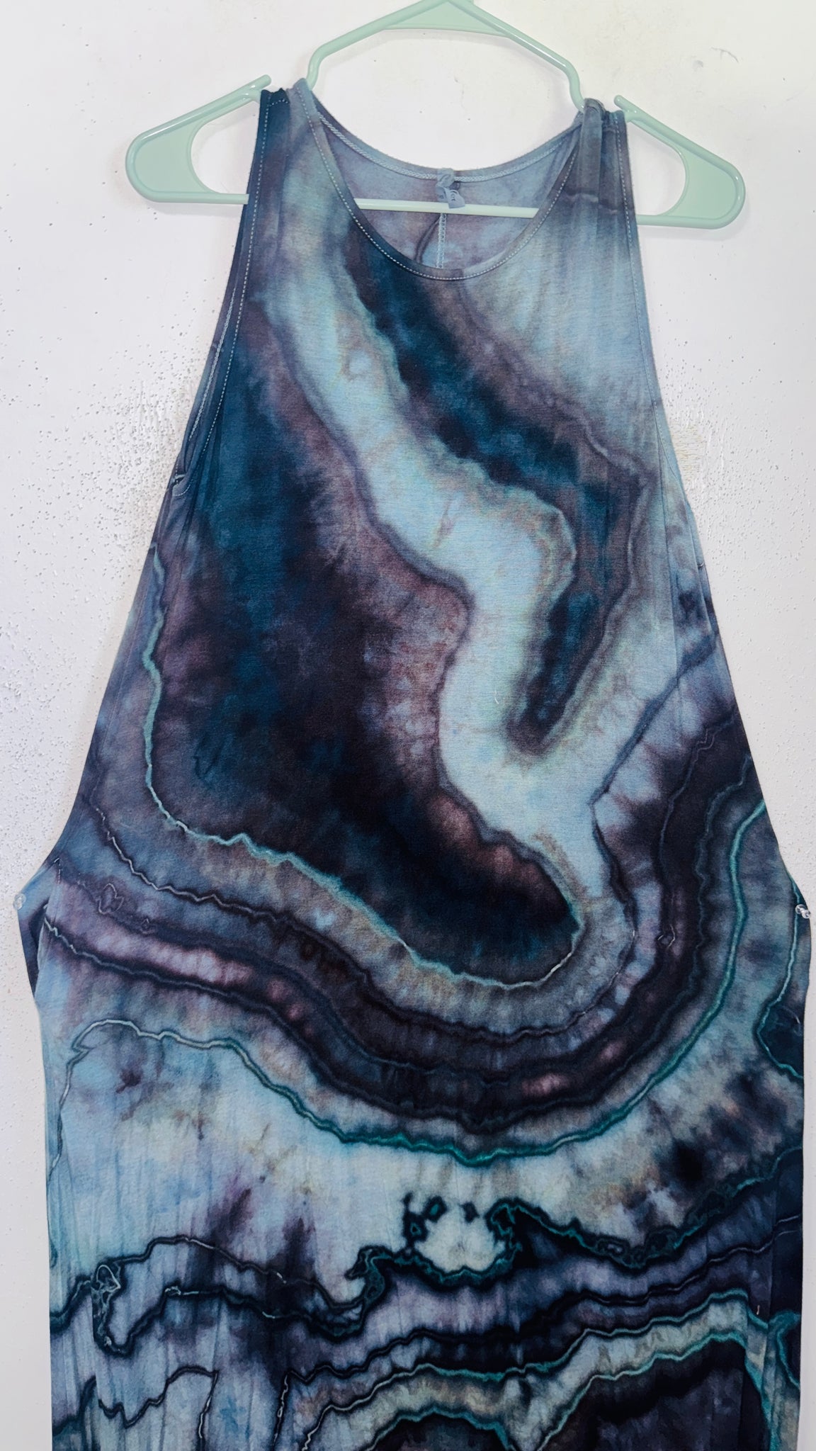 Large High Neck Pocket Maxi