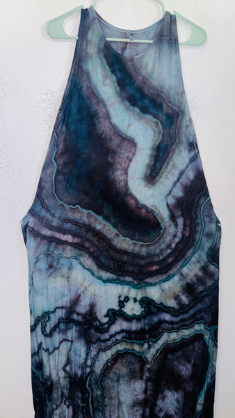 Large High Neck Pocket Maxi