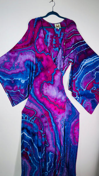 2xl/3xl High Vibration wrap dress (could fit 4xl) (60")