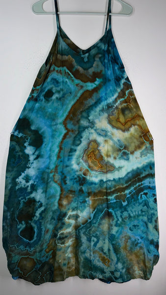 Large Taurus Flowy Maxi dress