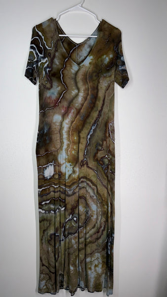 Small (can fit medium) Earth Pocket Dress