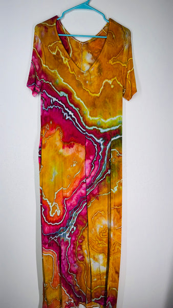 Medium (can fit large)Earth  Pocket Dress
