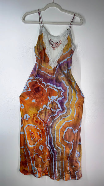 Small Solstice Silk Slip (C cup& up: SIZE UP!)