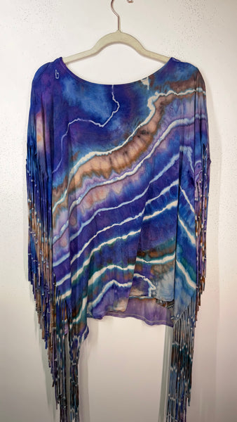 Small (but fits up to 3x) Janis Fringe Tunic