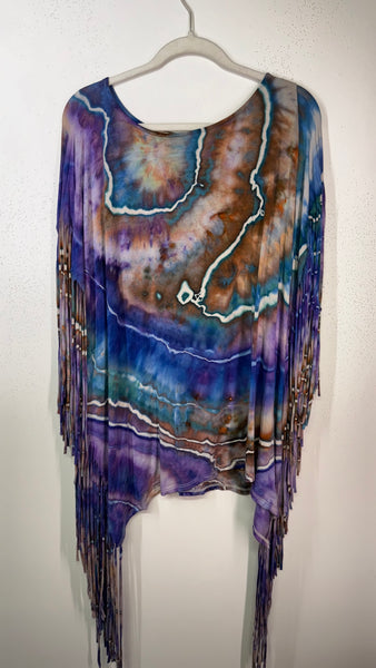 Large (but fits up to 4x) Janis Fringe Tunic