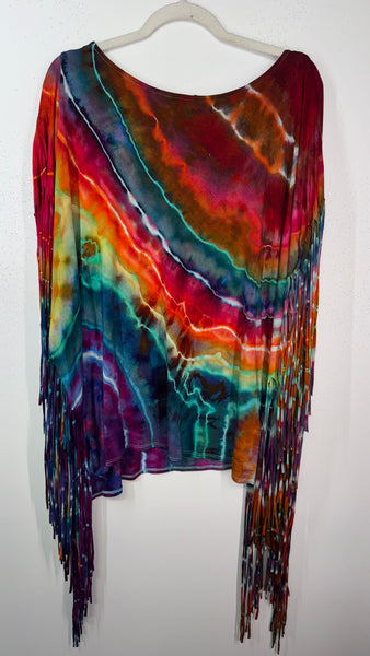 XL (but fits up to 5x) Janis Fringe Tunic