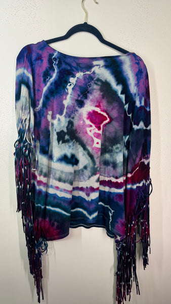 Medium (but fits up to 4x) Janis Fringe Tunic