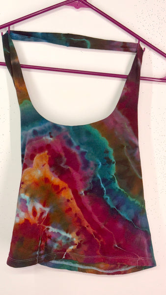 Large halter crop top