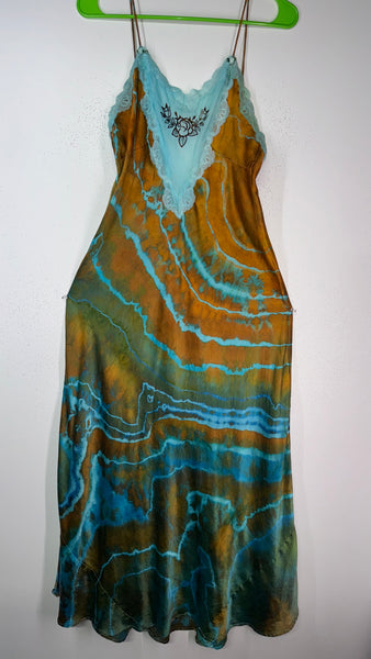 Large Solstice Silk Slip (C cup& up: SIZE UP!)
