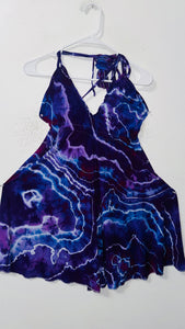 One Size fits up to 1XL Halter Mini dress