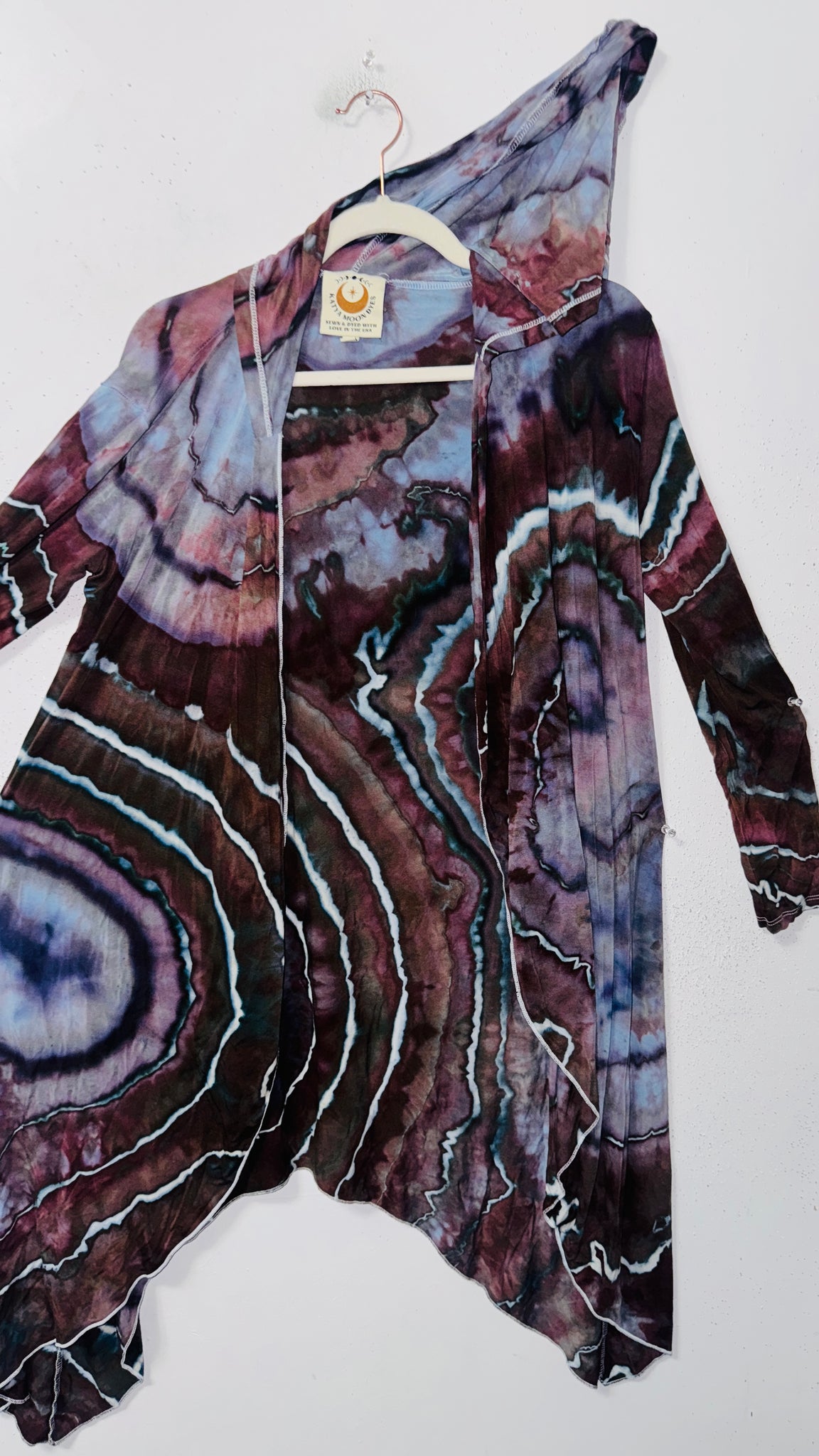 Small/Medium (would fit large) goddess Robe with hood & POCKETS