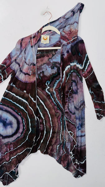 Small/Medium (would fit large) goddess Robe with hood & POCKETS