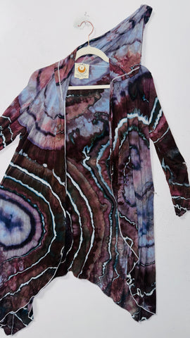 Small/Medium (would fit large) goddess Robe with hood & POCKETS