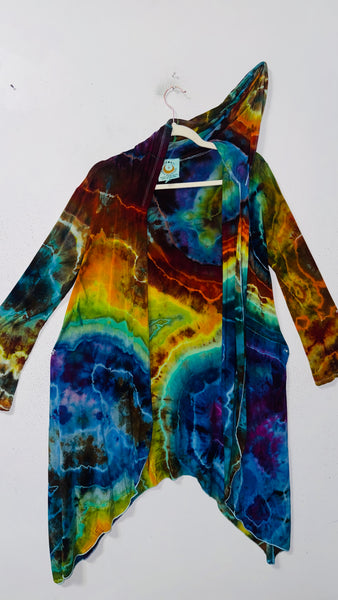 Large/XL  (would fit XL) goddess Robe with hood & POCKETS