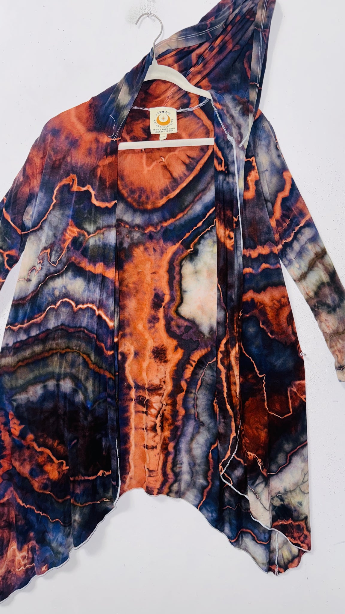 Large/XL  (would fit XL) goddess Robe with hood & POCKETS