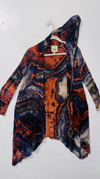 Large/XL  (would fit XL) goddess Robe with hood & POCKETS