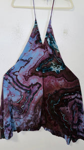 S, M, L, XL Halter Midi Dress