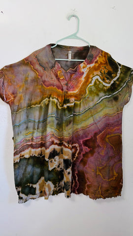3XL Gauze pocket dress