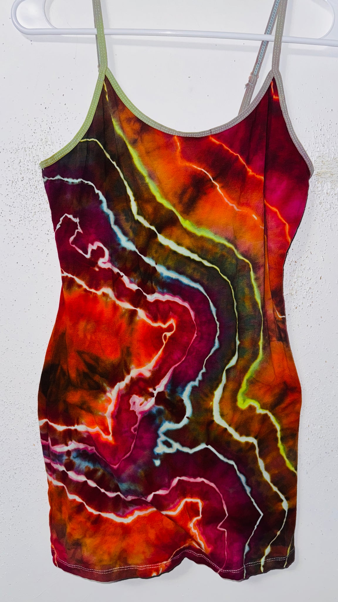 Large Mood Ring  Mini Dress