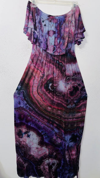 Large Grace Off shoulder Maxi Dress