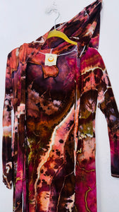 Large/XL  (would fit XL) goddess Robe with hood & POCKETS