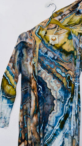 Large/XL  (would fit XL) goddess Robe with hood & POCKETS