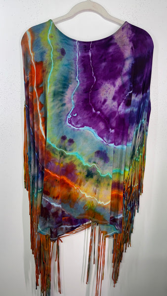 XL (but fits up to 5x) Janis Fringe Tunic